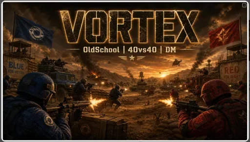 Screenshot 1. Vortex PVP DM | 40vs40 | KOTH | Cars/Heli