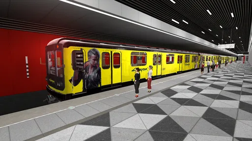 Screenshot 2. Жизнь в метро | Metrostroi